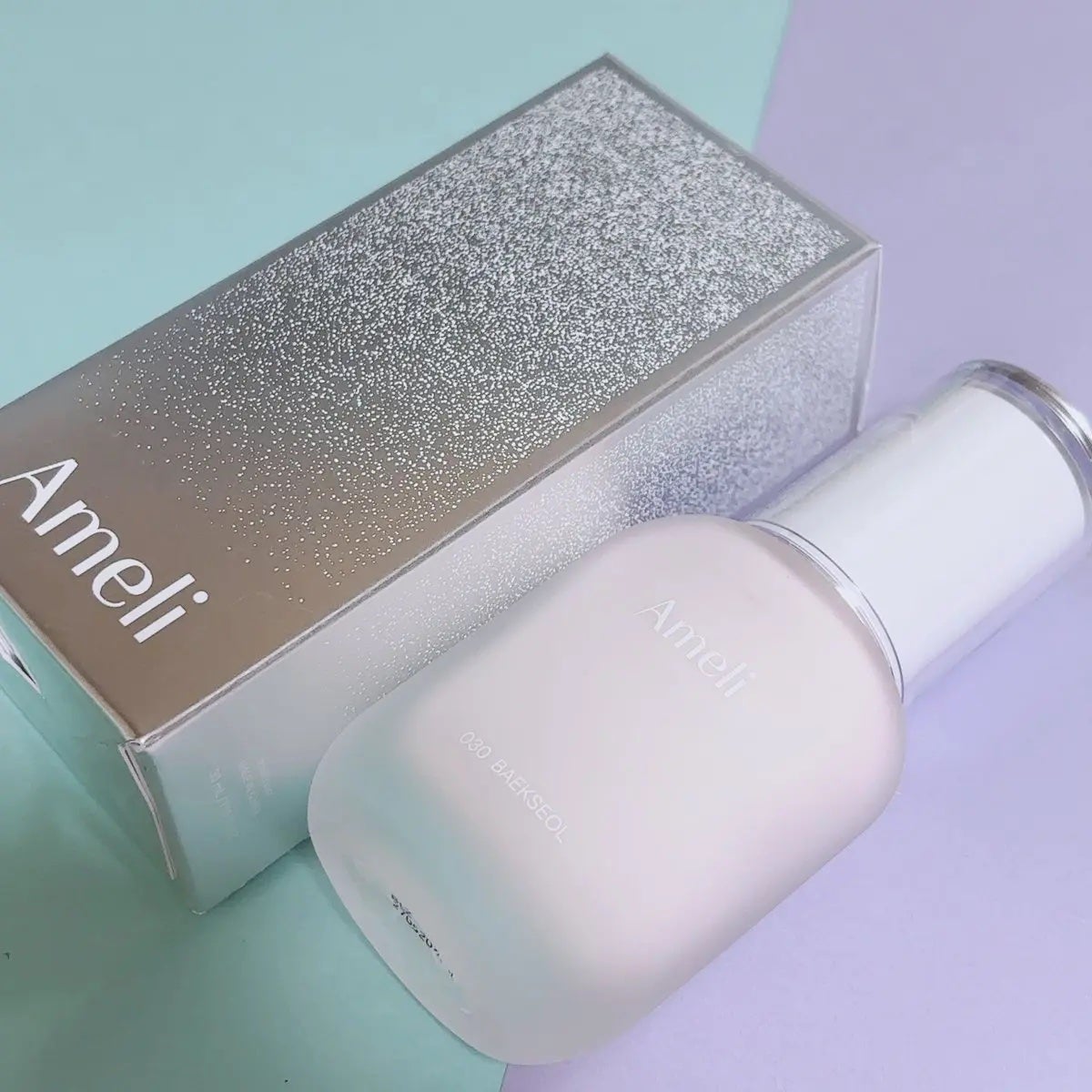 トーンアップベースデイリーファンデーション 白雪/Ameli/リキッドファンデーションを使ったクチコミ(2枚目)