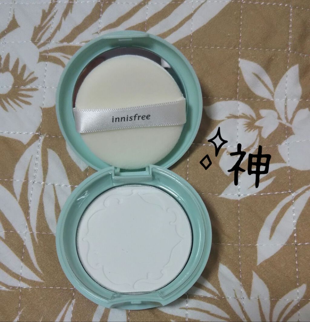 ノーセバム ミネラルパクト N/innisfree/プレストパウダーを使ったクチコミ(2枚目)