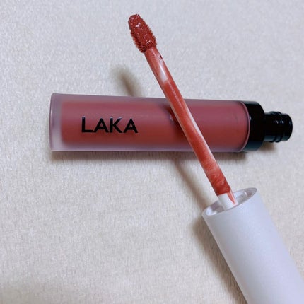 スムースマットリップスティック/Laka/口紅を使ったクチコミ(8枚目)