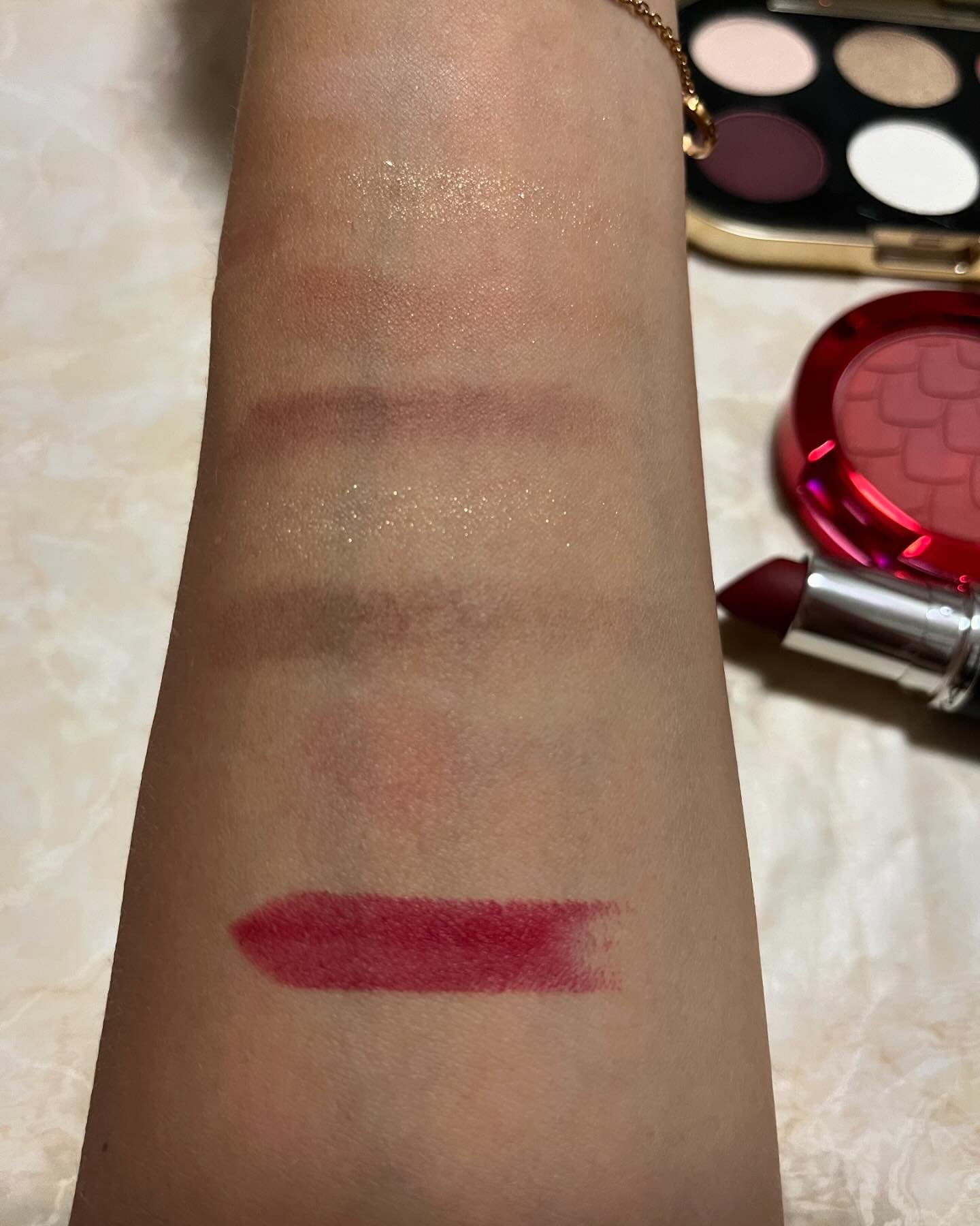 パウダー ブラッシュ パワートゥユー! (限定)/M・A・C/パウダーチークを使ったクチコミ（2枚目）