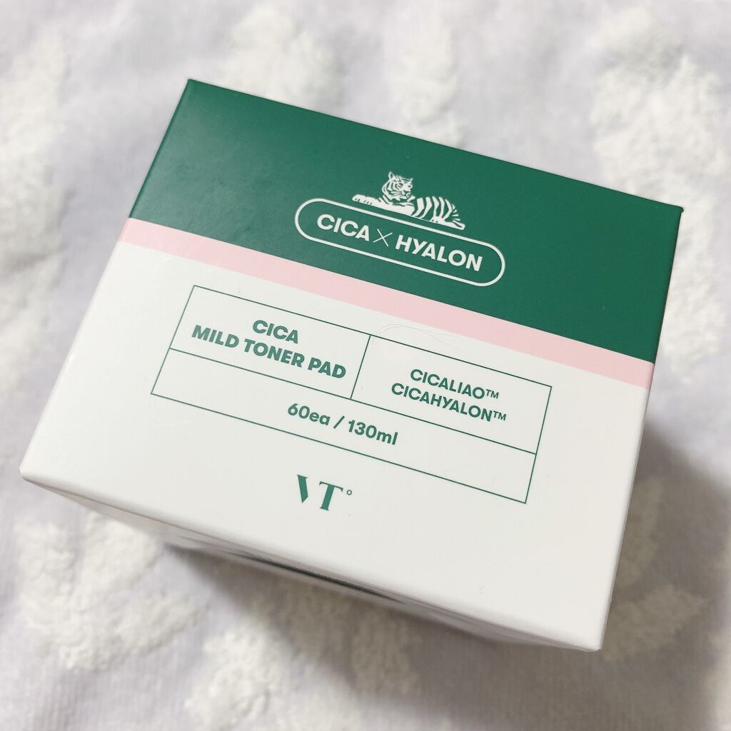 CICA マイルドトナーパッド/VT/トナーパッドを使ったクチコミ（1枚目）