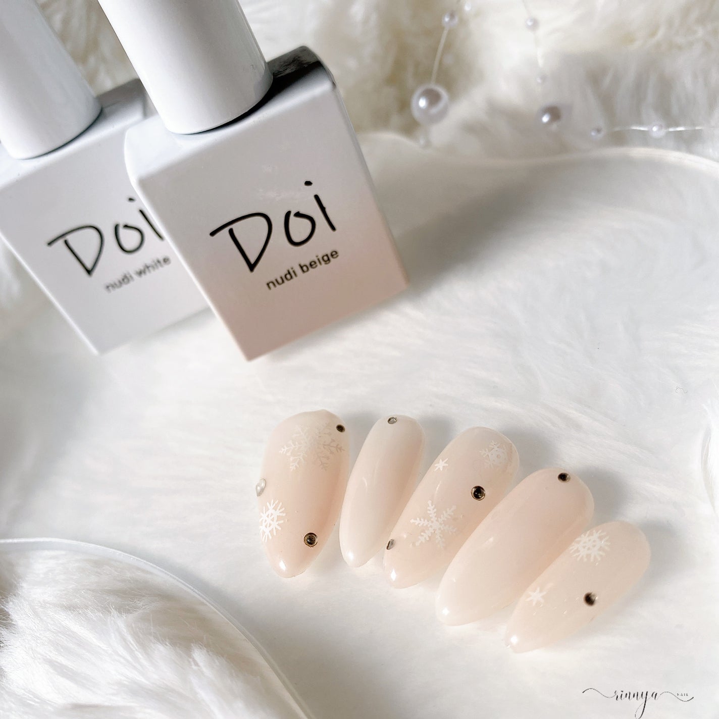 doi nudi gel/nailbayo/ジェルネイルを使ったクチコミ(4枚目)