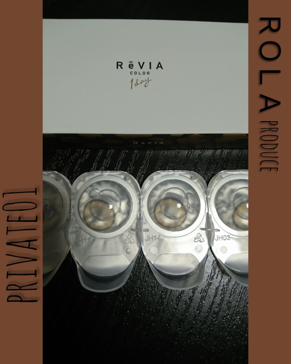 ReVIA 1day/ReVIA/ワンデー(1DAY)カラコンを使ったクチコミ(1枚目)