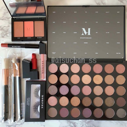 35O NATURE GLOW/Morphe/アイシャドウパレットを使ったクチコミ(3枚目)