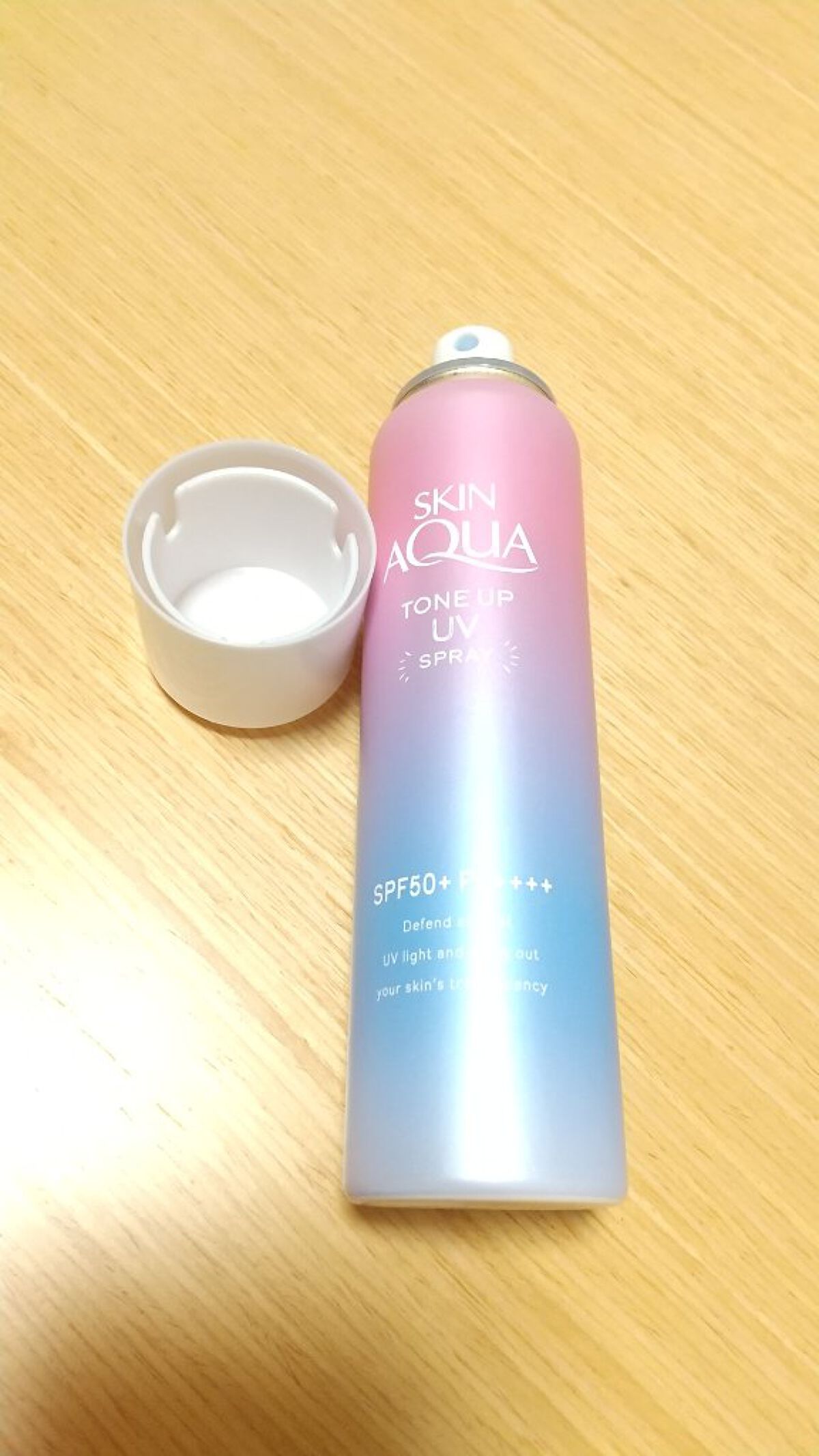 スキンアクア トーンアップUVスプレー/スキンアクア/日焼け止めミスト・スプレーを使ったクチコミ（2枚目）