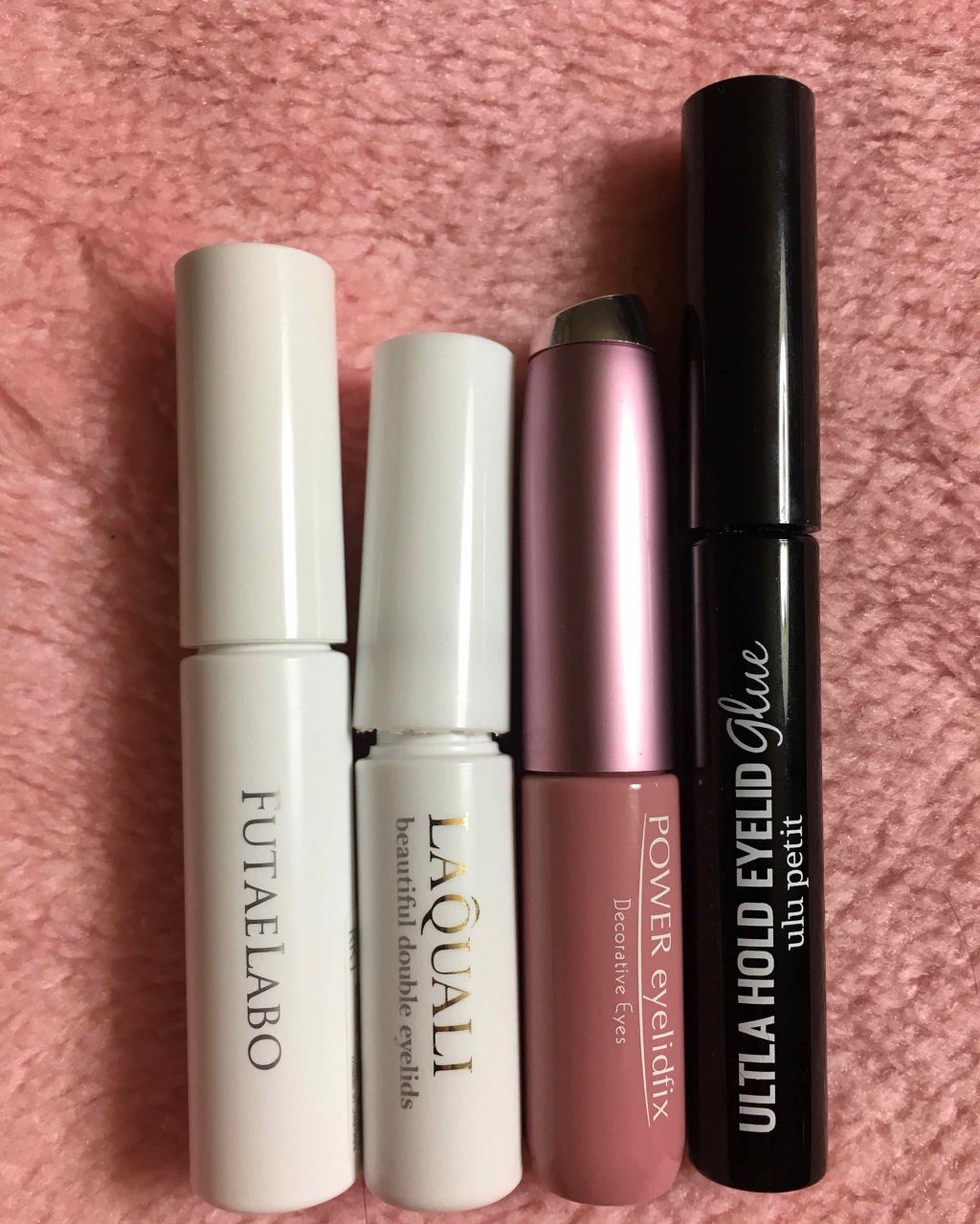 うるプチふたえグルー/キコラボメイク/二重まぶた用アイテムを使ったクチコミ（1枚目）