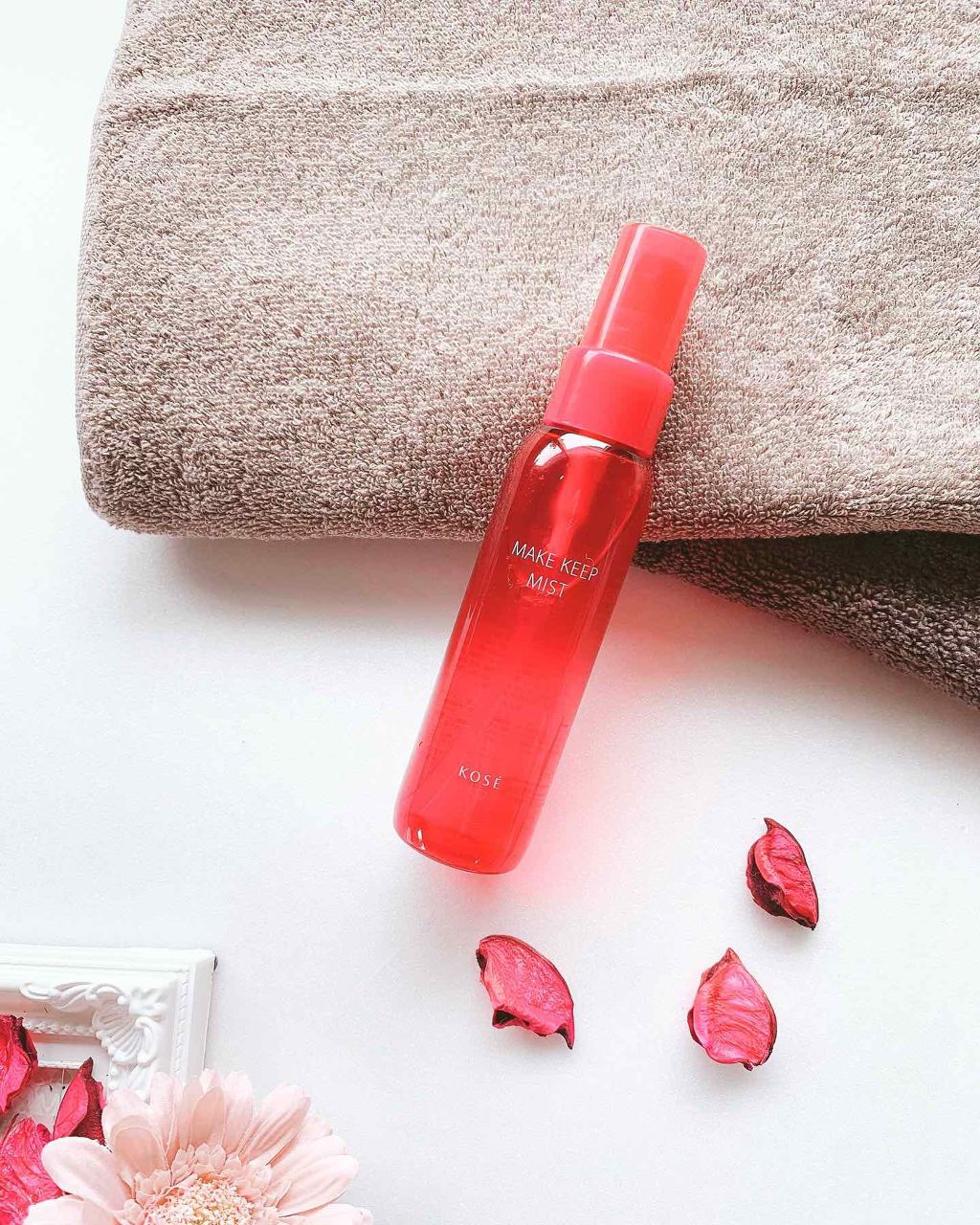 メイク キープ ミスト/コーセーコスメニエンス/フィックスミストを使ったクチコミ（1枚目）