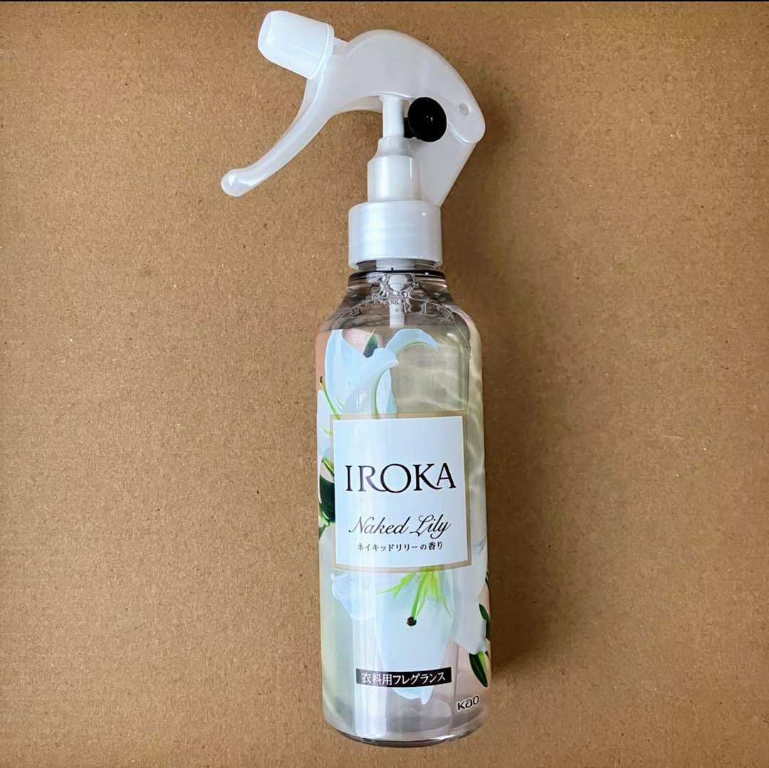 衣料用フレグランス ミスト ネイキッドリリー 本体/IROKA/ファブリックミストを使ったクチコミ（1枚目）