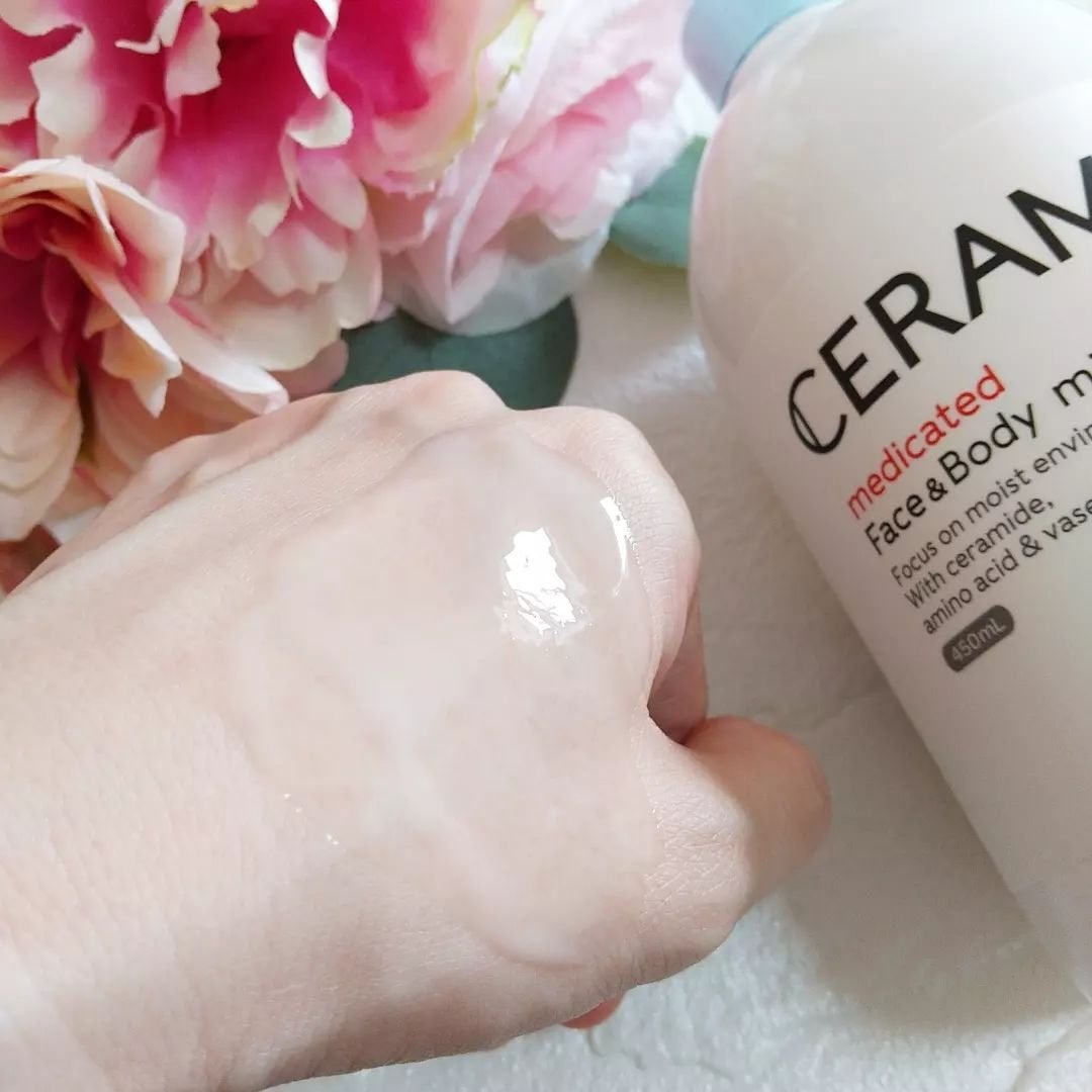セラミエイド 薬用スキンミルク/セラミエイド/ボディミルクを使ったクチコミ(3枚目)