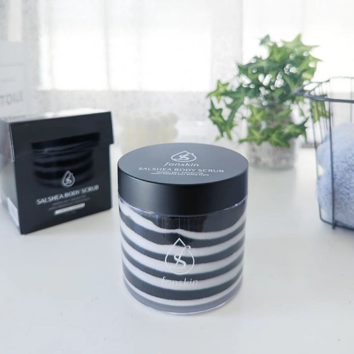 ソルシアボディスクラブ/fonskin/ボディスクラブを使ったクチコミ（2枚目）