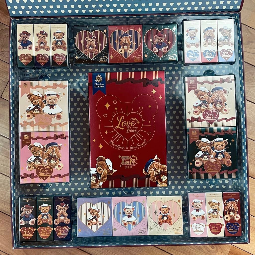 Love Bear 9色 アイシャドウパレット/FlowerKnows/アイシャドウパレットを使ったクチコミ(2枚目)