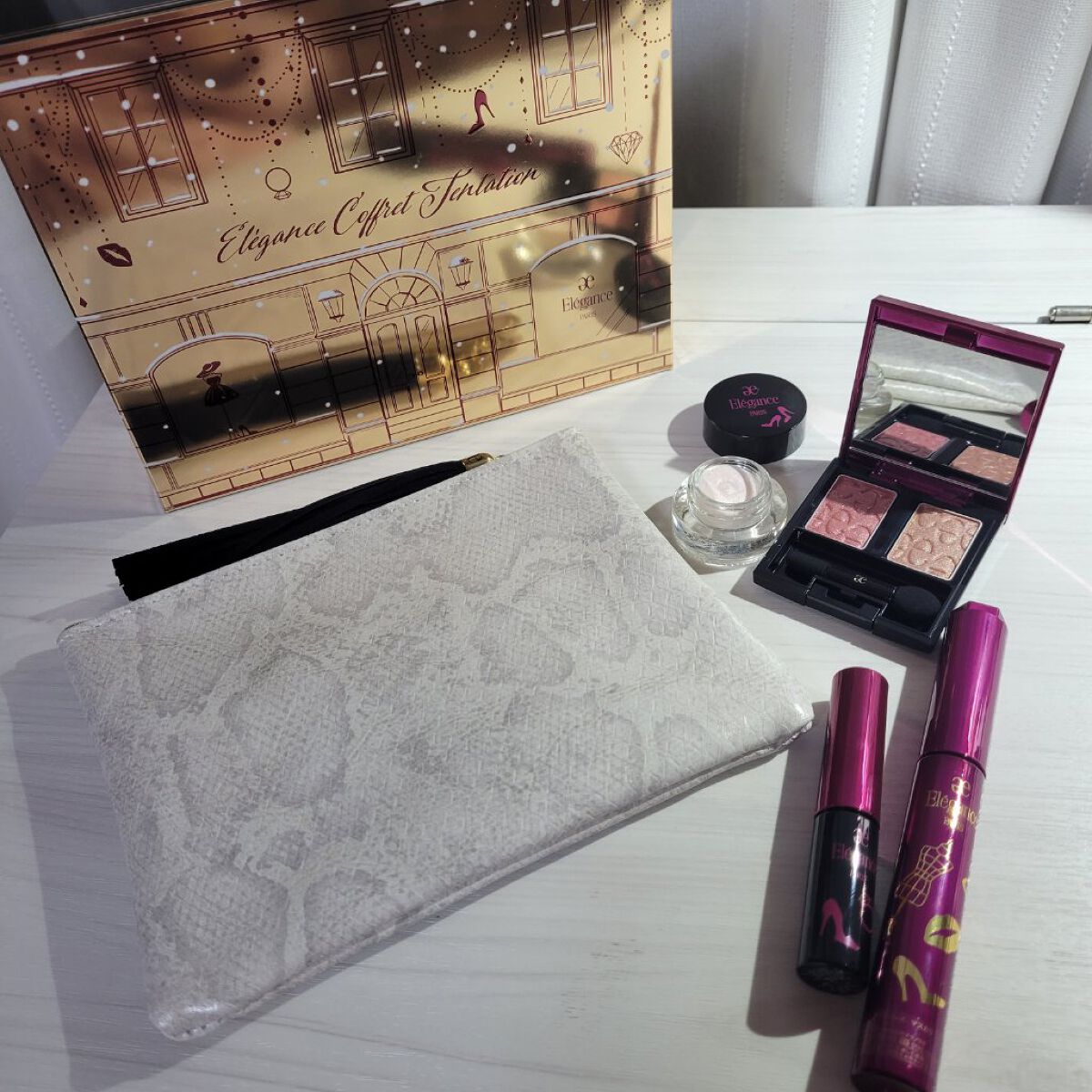 エレガンス アルモニーアイズ/Elégance/アイシャドウパレットを使ったクチコミ（1枚目）