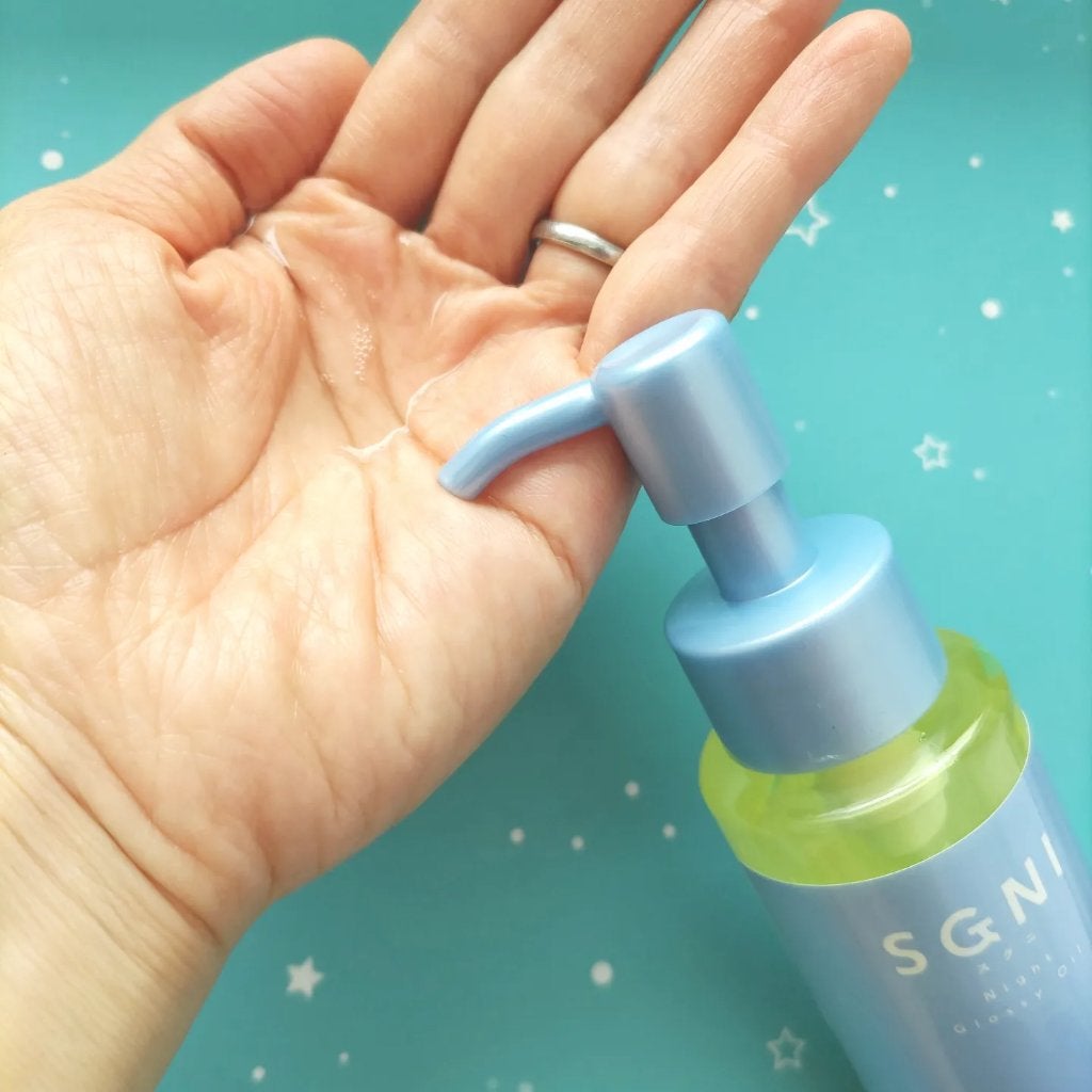 スグニ グロッシーオイル/SGNI/ヘアオイルを使ったクチコミ(2枚目)