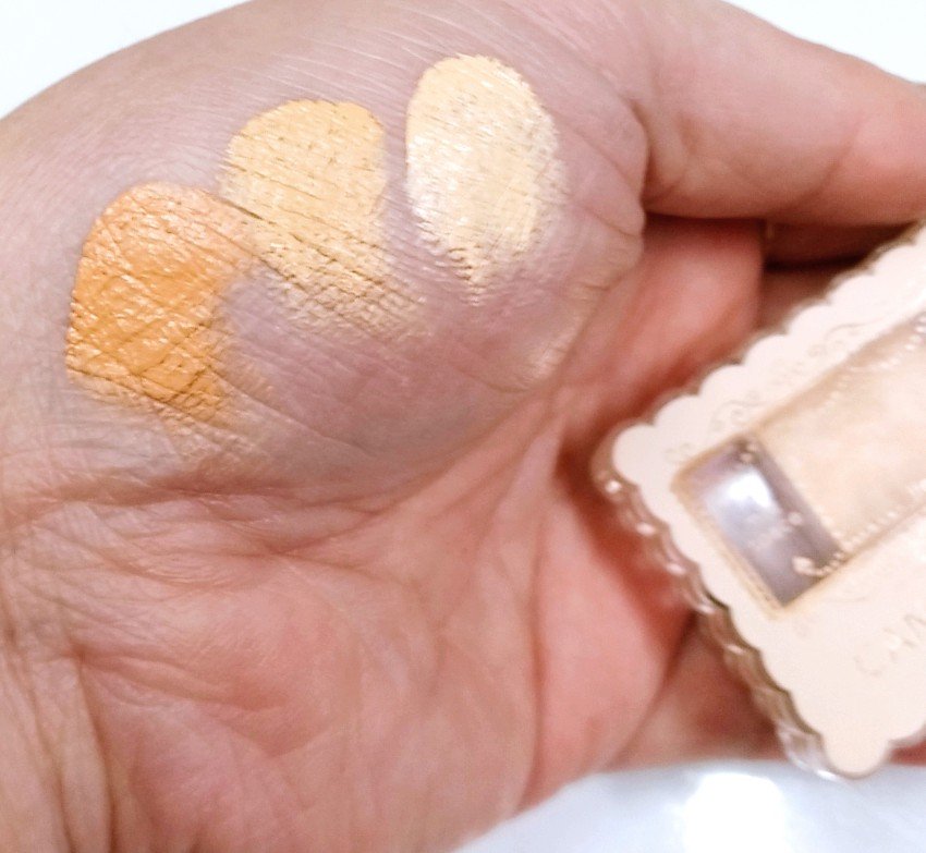 カラーミキシングコンシーラー/キャンメイク/パレットコンシーラーを使ったクチコミ（2枚目）