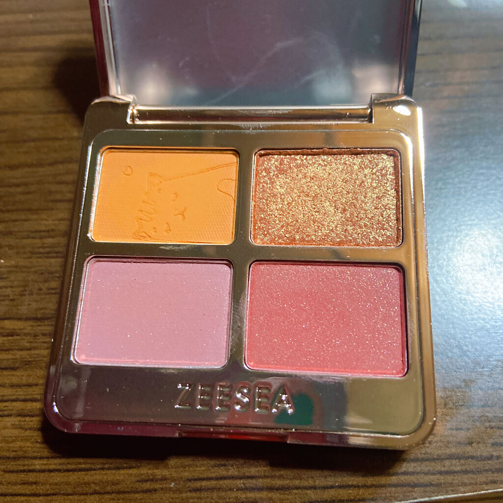 アニマルアイシャドウ(4シェード)/ZEESEA/アイシャドウパレットを使ったクチコミ（2枚目）