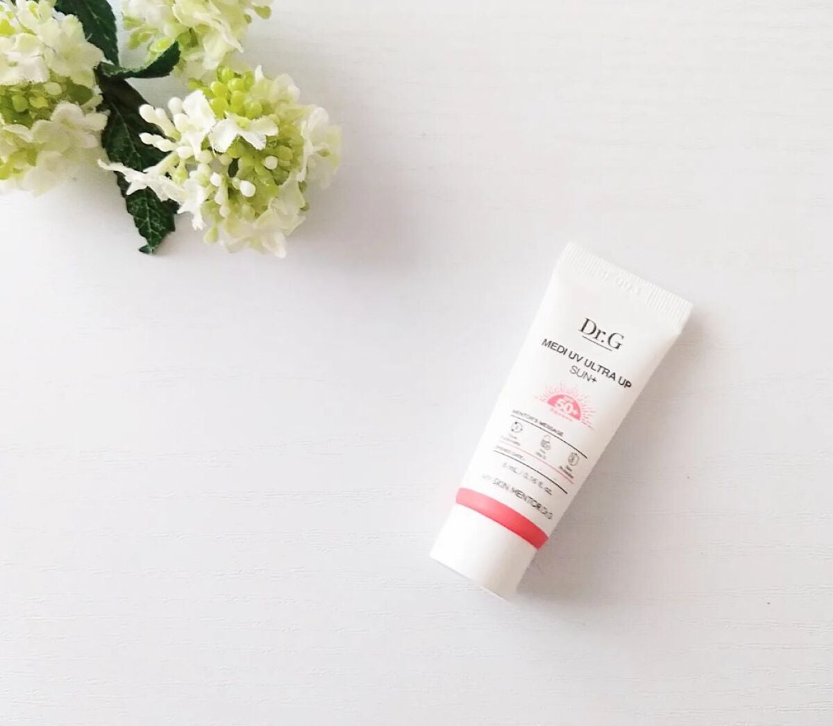 メディUVウルトラアップサンプラス/Dr.G/日焼け止めクリームを使ったクチコミ(1枚目)