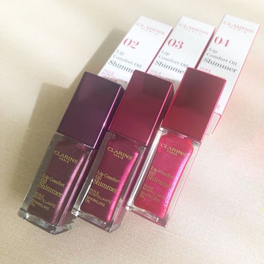 コンフォート リップオイル シマー/CLARINS/リップグロスを使ったクチコミ（2枚目）