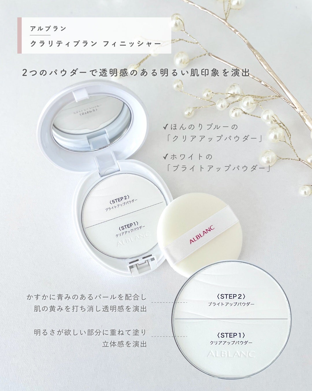 クラリティブラン サーフェイサー/ALBLANC/化粧下地を使ったクチコミ(4枚目)