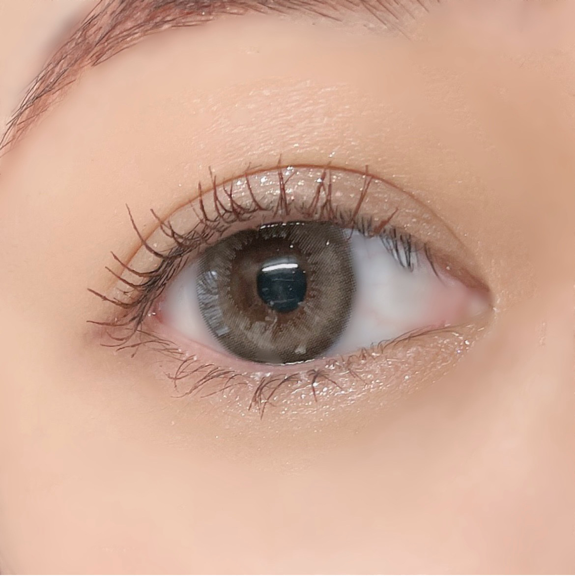 Pompon Pop /chuu LENS/ワンデー（１DAY）カラコンを使ったクチコミ（3枚目）