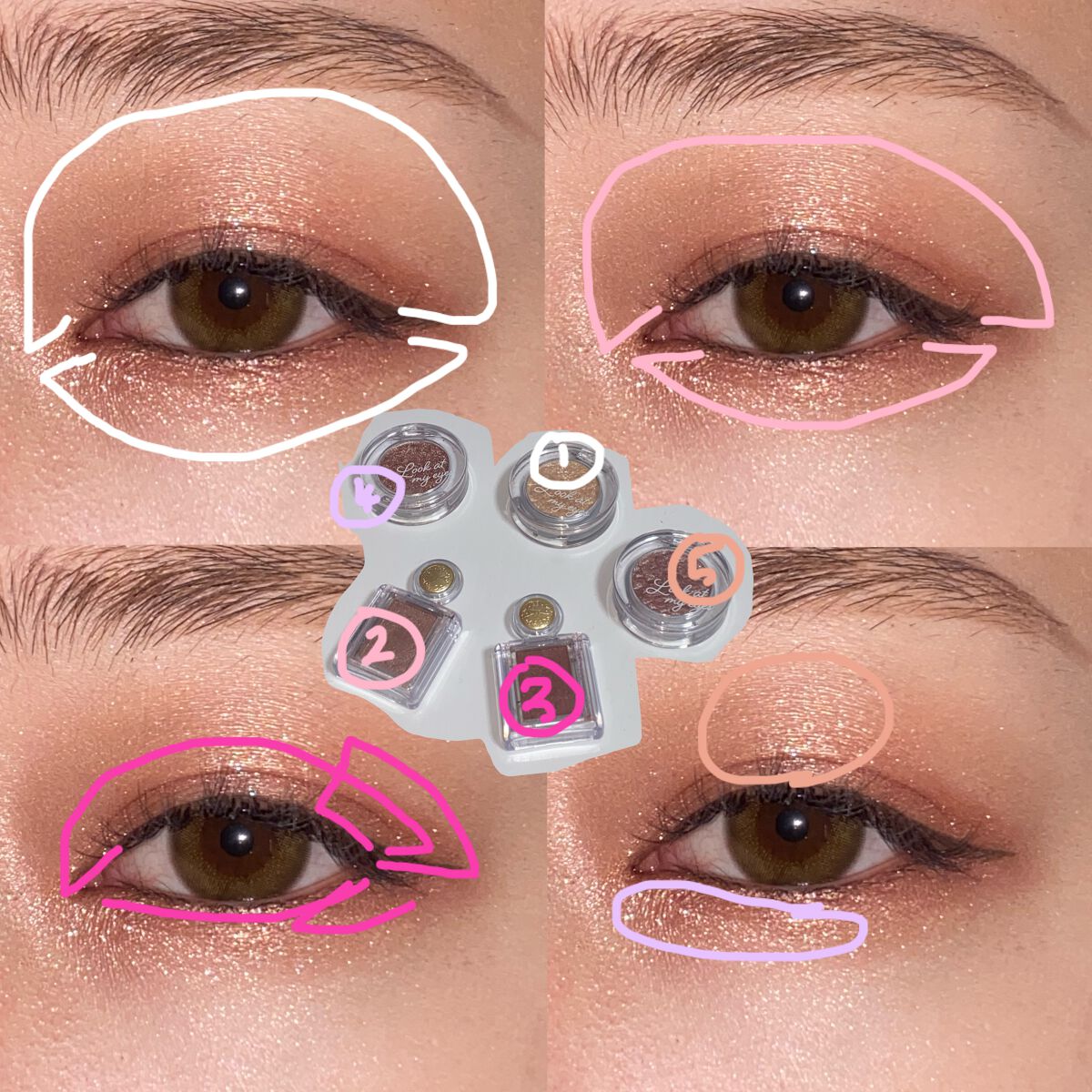 ルックアット マイアイジュエル/ETUDE/単色アイシャドウを使ったクチコミ(2枚目)