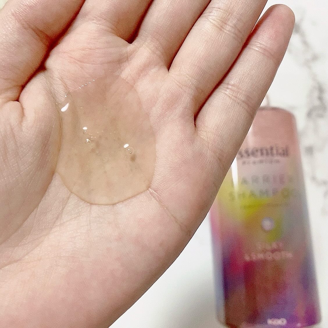 エッセンシャルプレミアム バリアシャンプー・コンディショナー シルキー＆スムース/エッセンシャル/市販シャンプーを使ったクチコミ（2枚目）