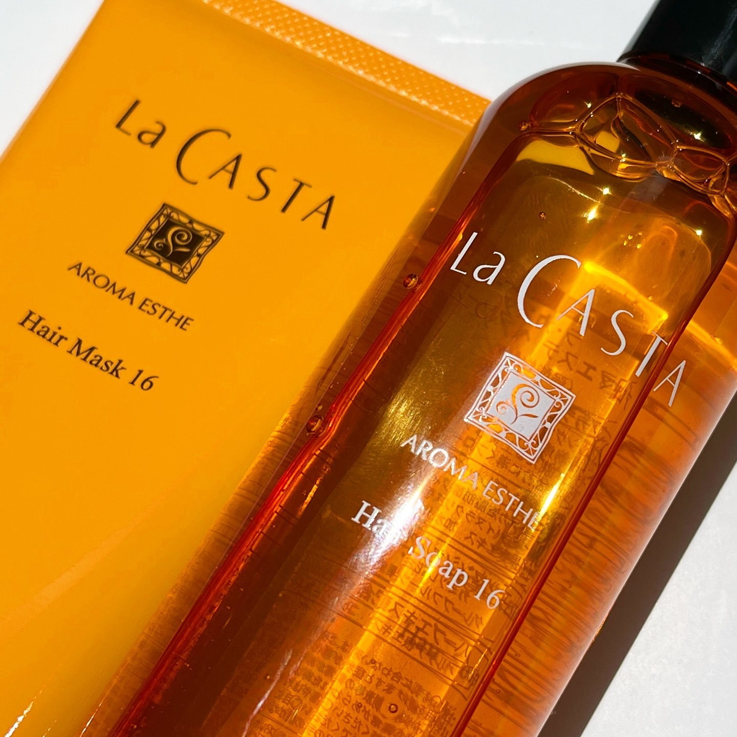 アロマエステ ヘアソープ16／ヘアマスク16/ラ・カスタ/市販シャンプーを使ったクチコミ（1枚目）