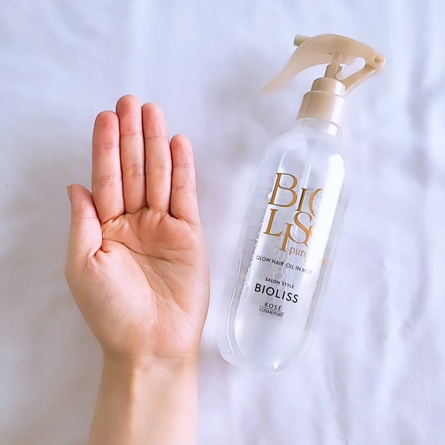 SS ビオリス ピュアレタッチ グロウヘア オイルインミスト/SSビオリス/アウトバストリートメントを使ったクチコミ（2枚目）