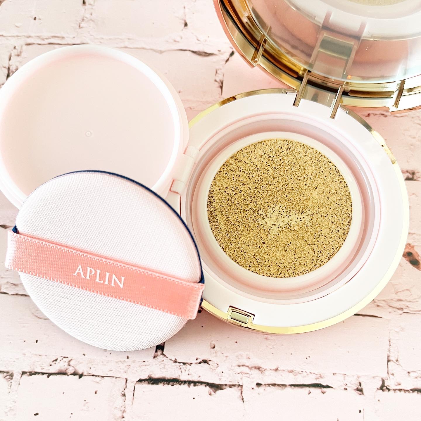 ピンクティーツリーカバーアップグロウクッション/APLIN/クッションファンデーションを使ったクチコミ（2枚目）