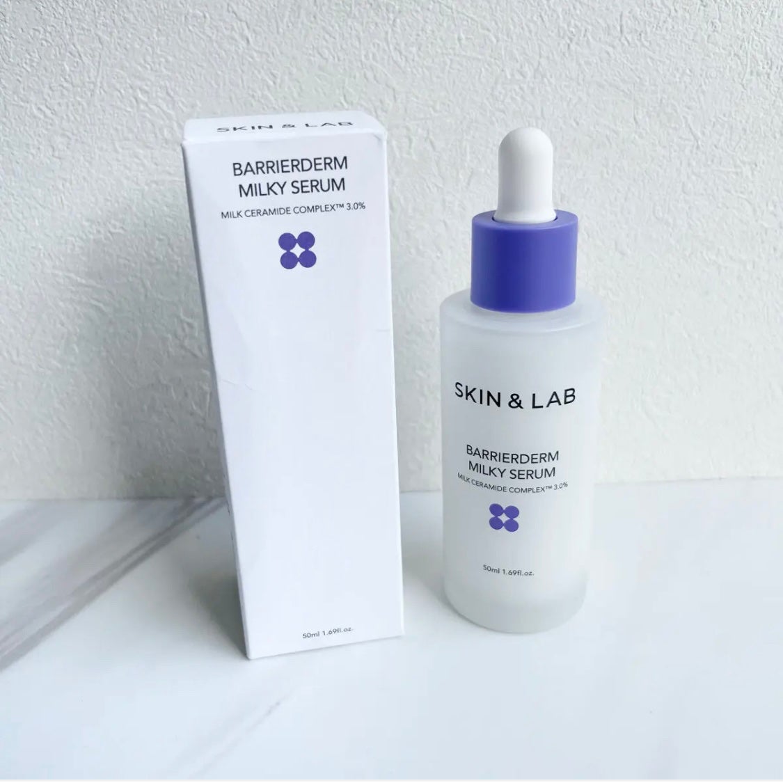 バリアダームミルキーセラム/SKIN&LAB/美容液を使ったクチコミ(1枚目)