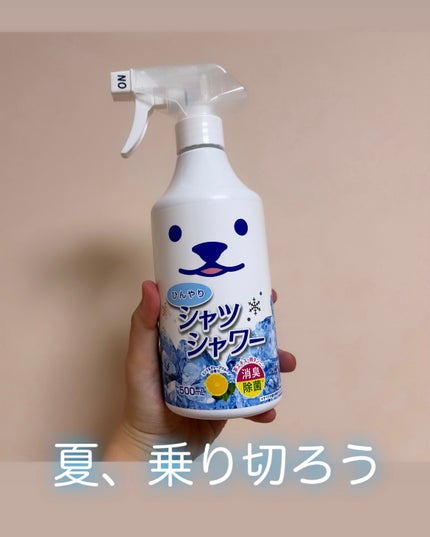 ひんやりシャツシャワー 無香料/ときわ商会/その他を使ったクチコミ(1枚目)