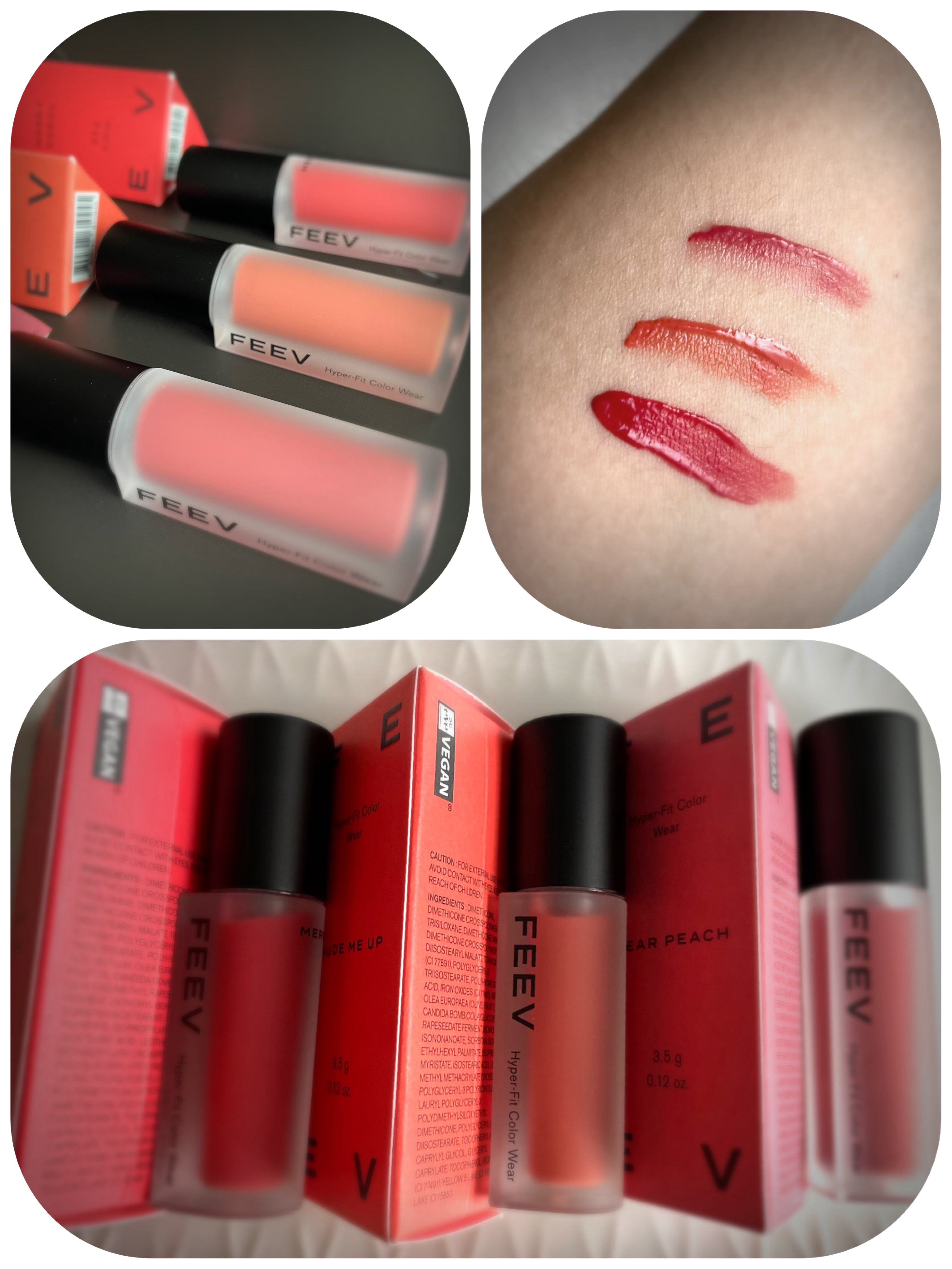 カラーウェア ディアピーチ/FEEV/口紅を使ったクチコミ（1枚目）