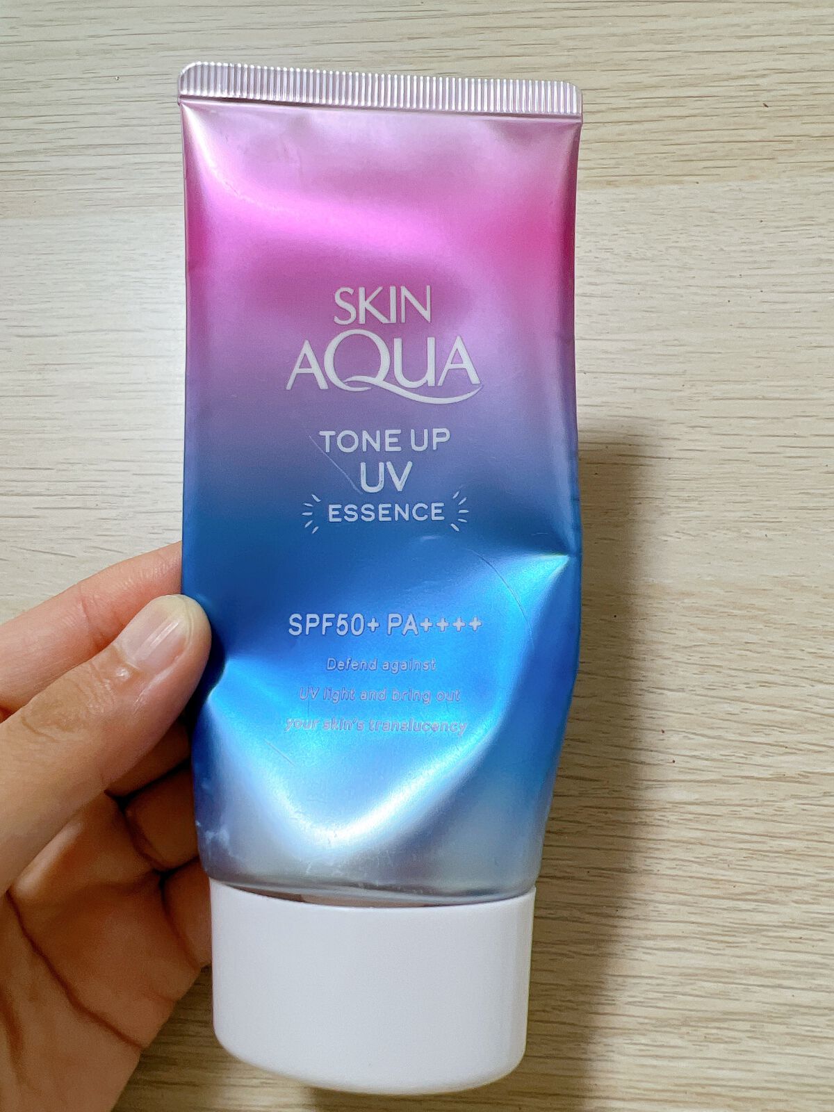 スキンアクア トーンアップUVエッセンス/スキンアクア/日焼け止めクリームを使ったクチコミ（1枚目）