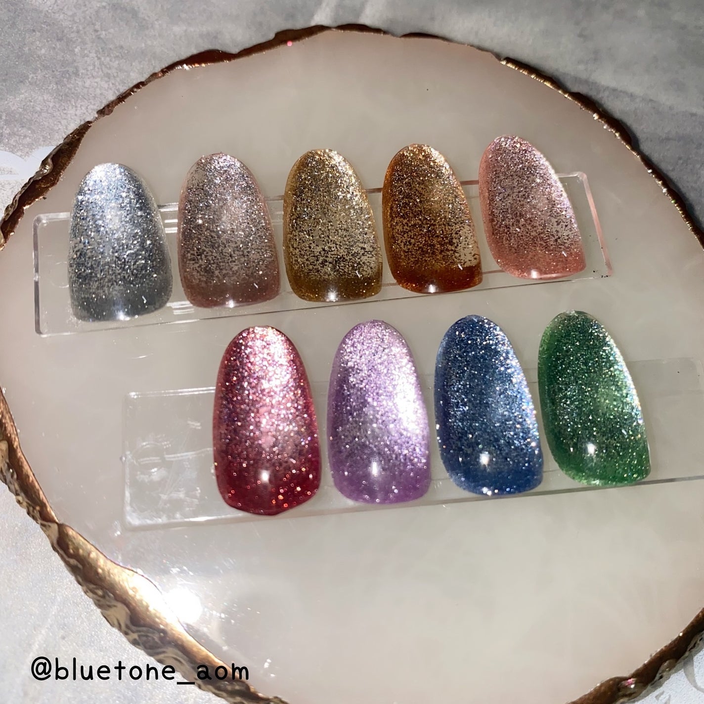 粗マグネット/ネイル工房/ジェルネイルを使ったクチコミ(7枚目)