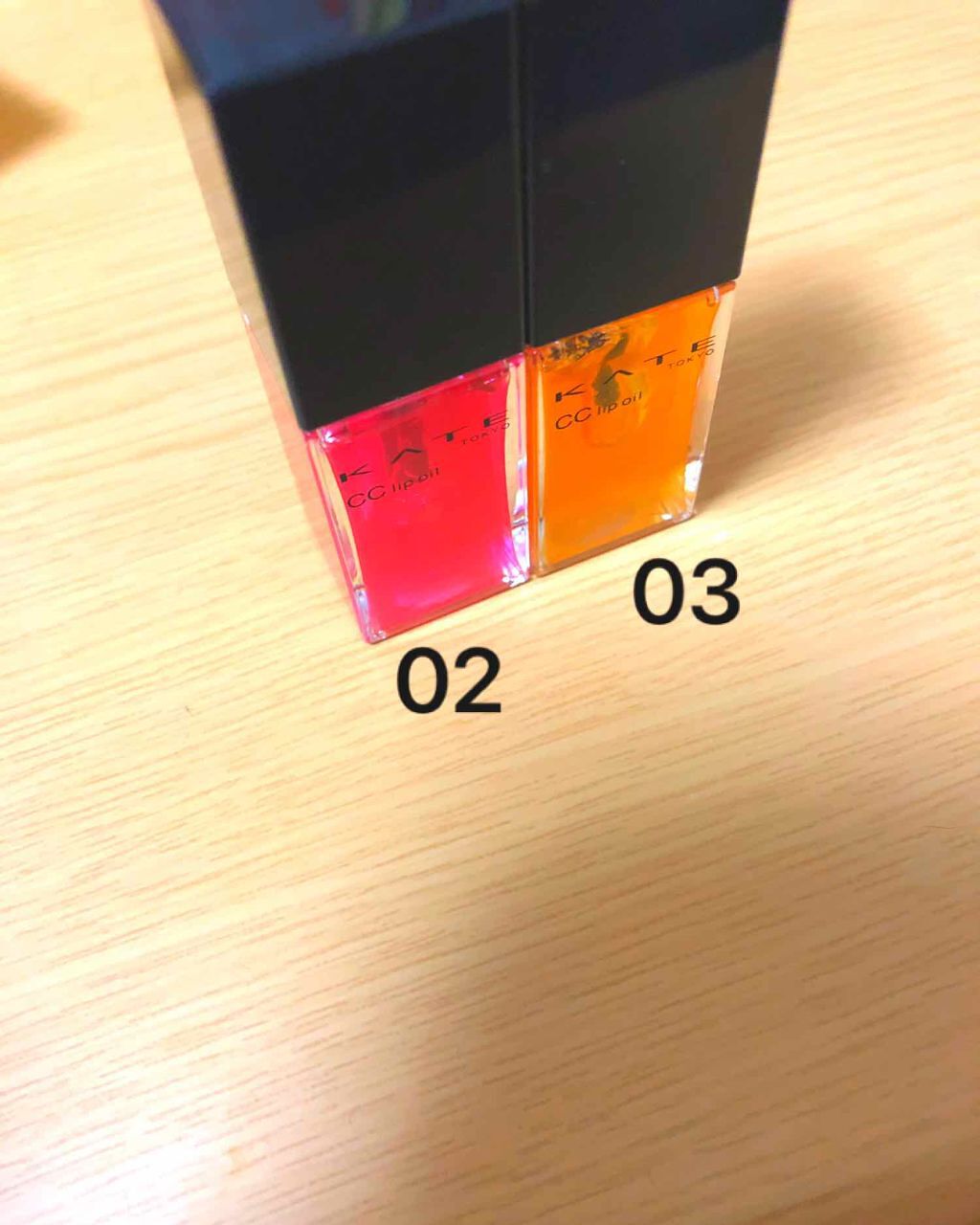 CCリップオイル/KATE/リップグロスを使ったクチコミ(1枚目)