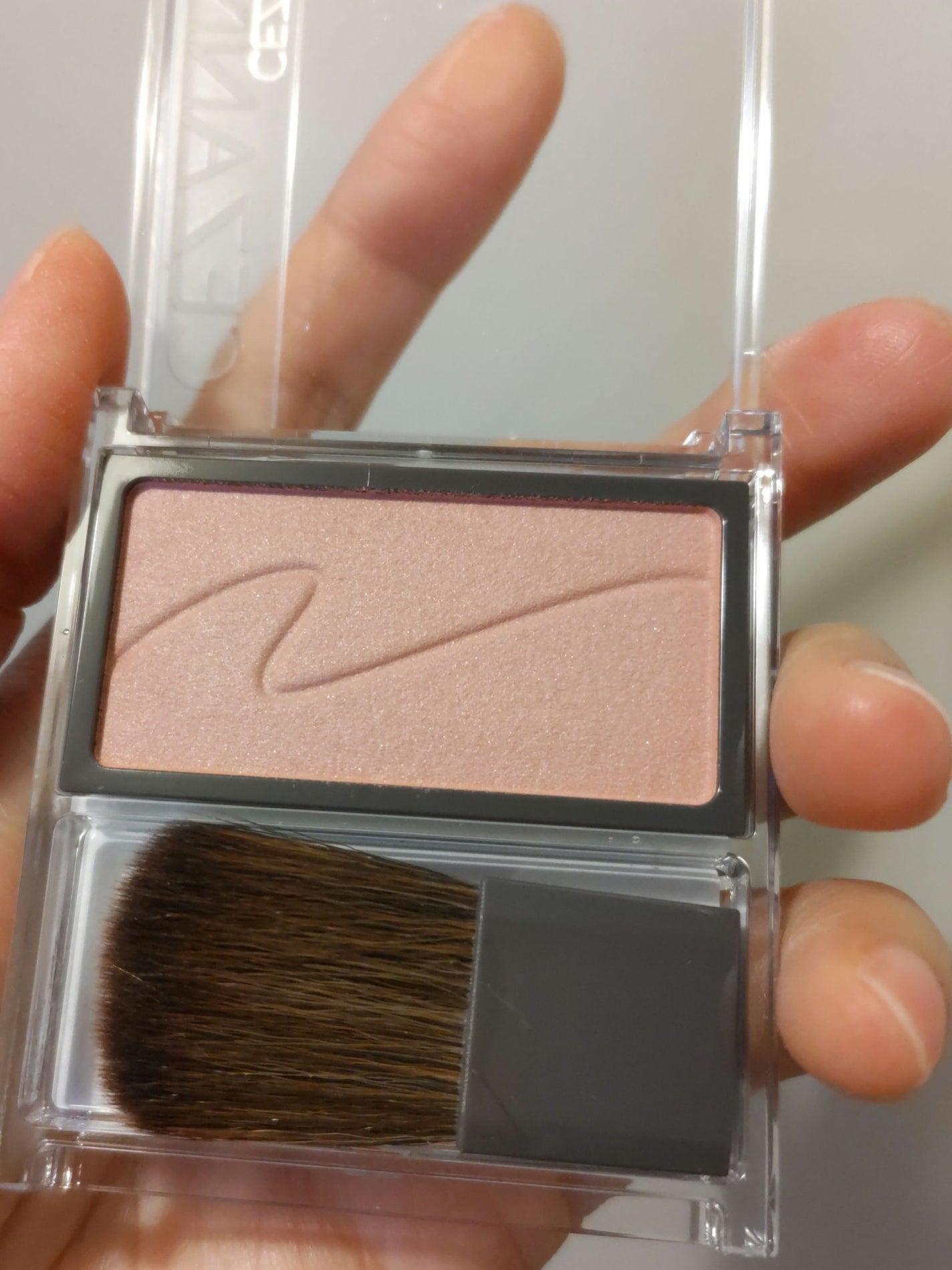 チークブラッシュ/CEZANNE/パウダーチークを使ったクチコミ(3枚目)