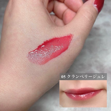 ウォンジョンヨ キャンディーグロウティント/Wonjungyo/リップティントを使ったクチコミ(4枚目)