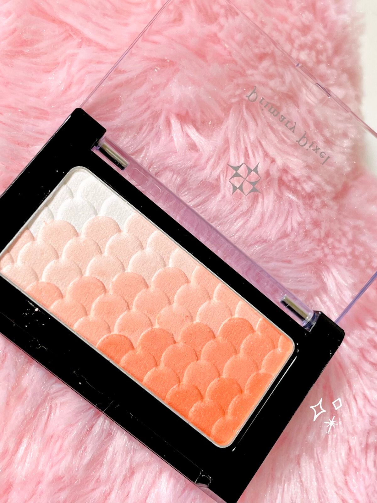 リッチチークカラー スプリングピーチ/primary pixel/パウダーチークを使ったクチコミ(3枚目)