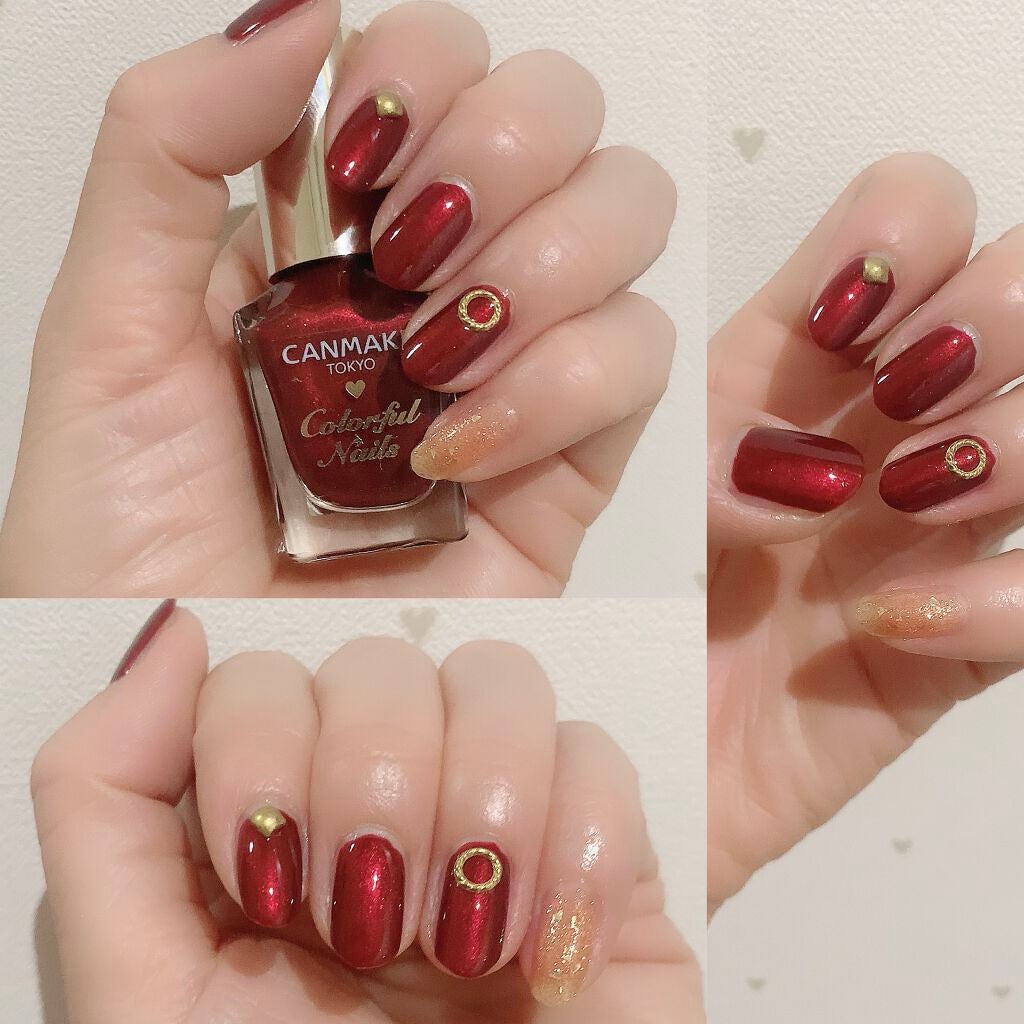 カラフルネイルズ/キャンメイク/マニキュアを使ったクチコミ(6枚目)