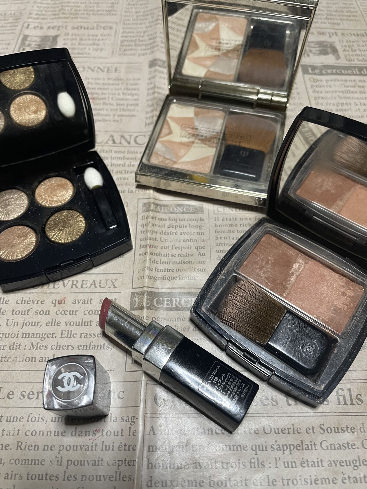 レ キャトル オンブル/CHANEL/アイシャドウパレットを使ったクチコミ（1枚目）
