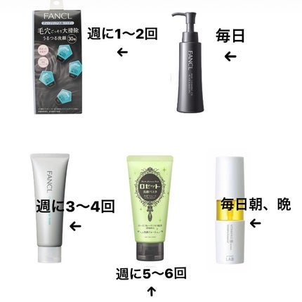 マイルドクレンジング オイル〈ブラック&スムース〉 増量タイプ(140ml)/ファンケル/オイルクレンジングを使ったクチコミ(2枚目)