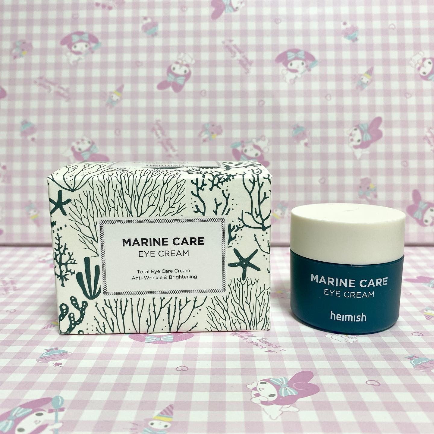 Marine Care Eye Cream /heimish/アイケア・アイクリームを使ったクチコミ（1枚目）