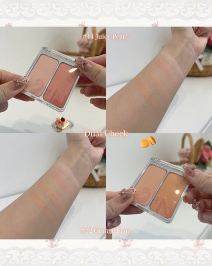 デュアルチーク/2aN/パウダーチークを使ったクチコミ(5枚目)