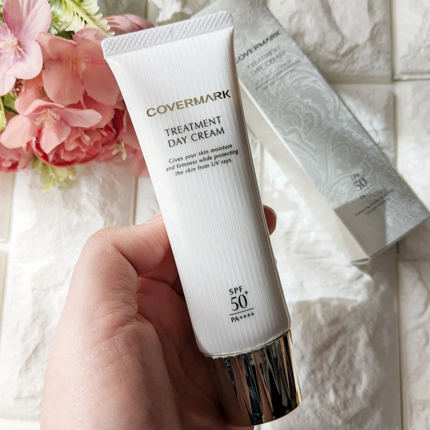 トリートメント デイ クリーム/COVERMARK/日焼け止めクリームを使ったクチコミ(1枚目)