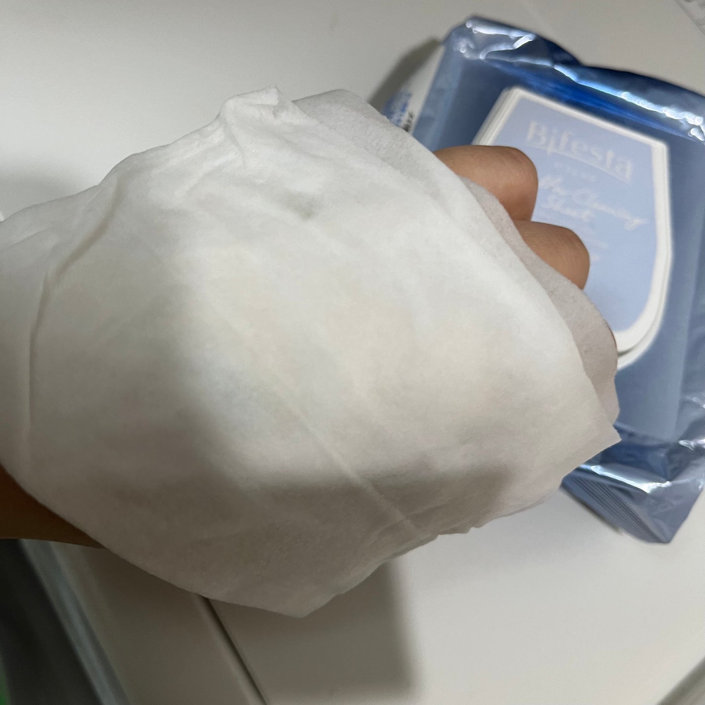 ミセラークレンジングシート ブライトアップ/ビフェスタ/クレンジングシートを使ったクチコミ(3枚目)