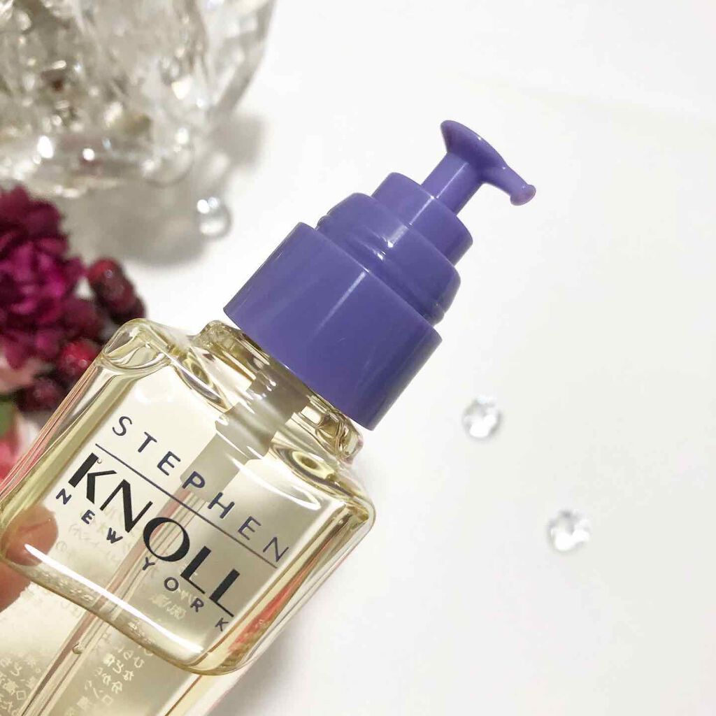 シャイン カラーケア オイル/スティーブンノル ニューヨーク/ヘアオイルを使ったクチコミ(2枚目)