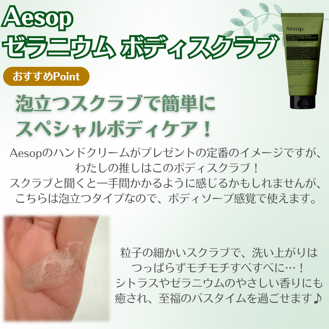 Aesop ハンドクリーム ボディスクラブ ハンドクリーム スクラブクレンザー Aesop [ショップバッグ付属] イソップ スクリーン2 ギフトセット