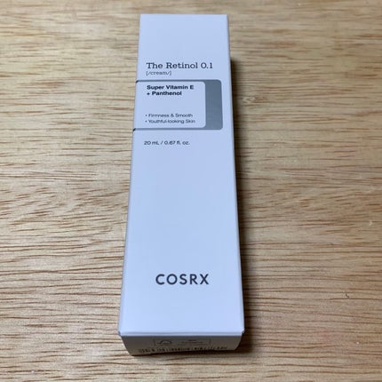 RXザ・レチノール0.1クリーム/COSRX/フェイスクリームを使ったクチコミ(1枚目)