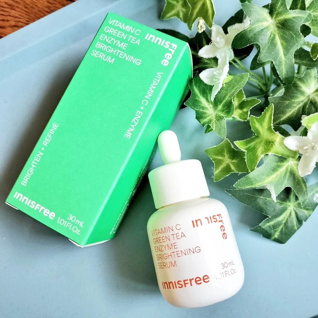 ビタC グリーンティーエンザイム ブライト セラム/innisfree/美容液を使ったクチコミ(1枚目)