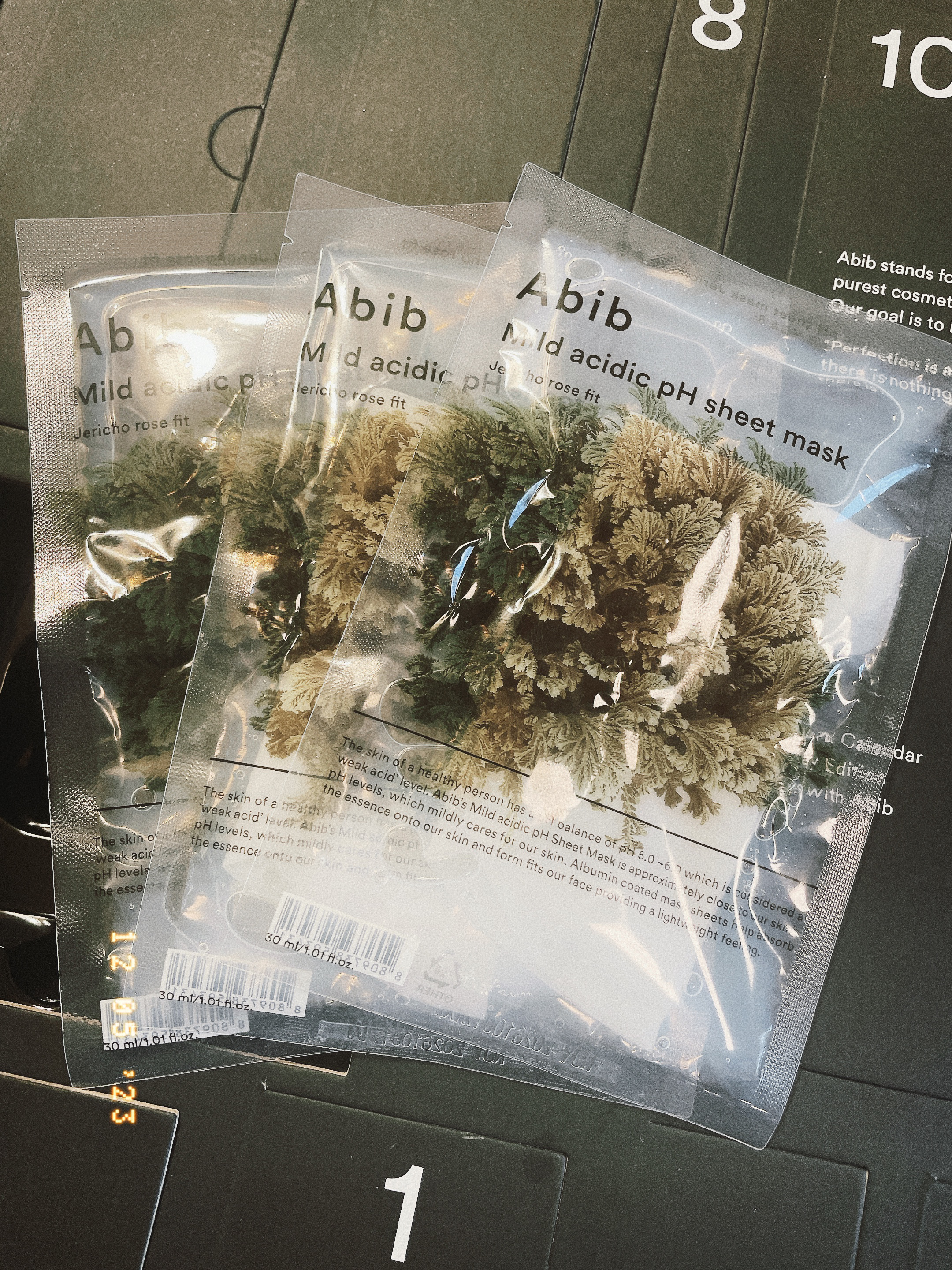 Abib Cosmetics 2023 Advent Calendar Holiday Edition/Abib /スキンケアキットを使ったクチコミ（3枚目）