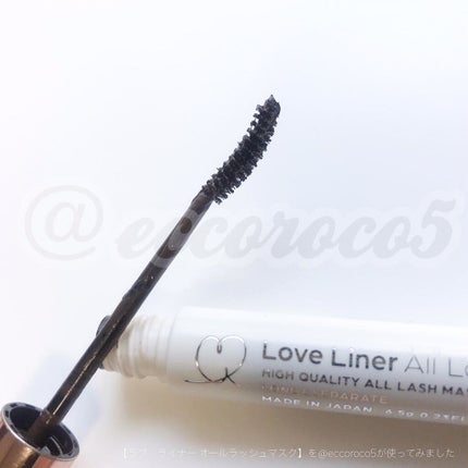 ラブ・ライナー オールラッシュマスク/ラブ・ライナー/マスカラを使ったクチコミ(1枚目)